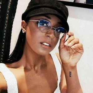 🆕DIFF Eyewear Pixie XL Sunglasses Silver Purple